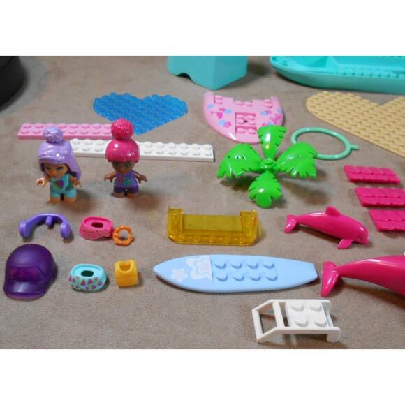 2022 MEGA Construx Barbie Dolphin Exploration HHW83 99.999% Complete READ - Picture 3 of 8